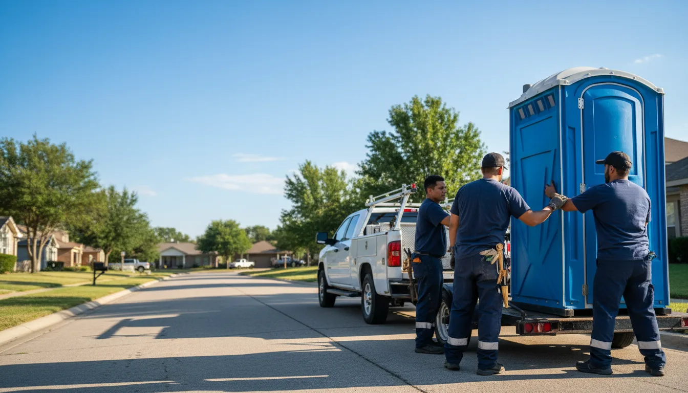Portable Toilet Rental in El Dorado, AR near me